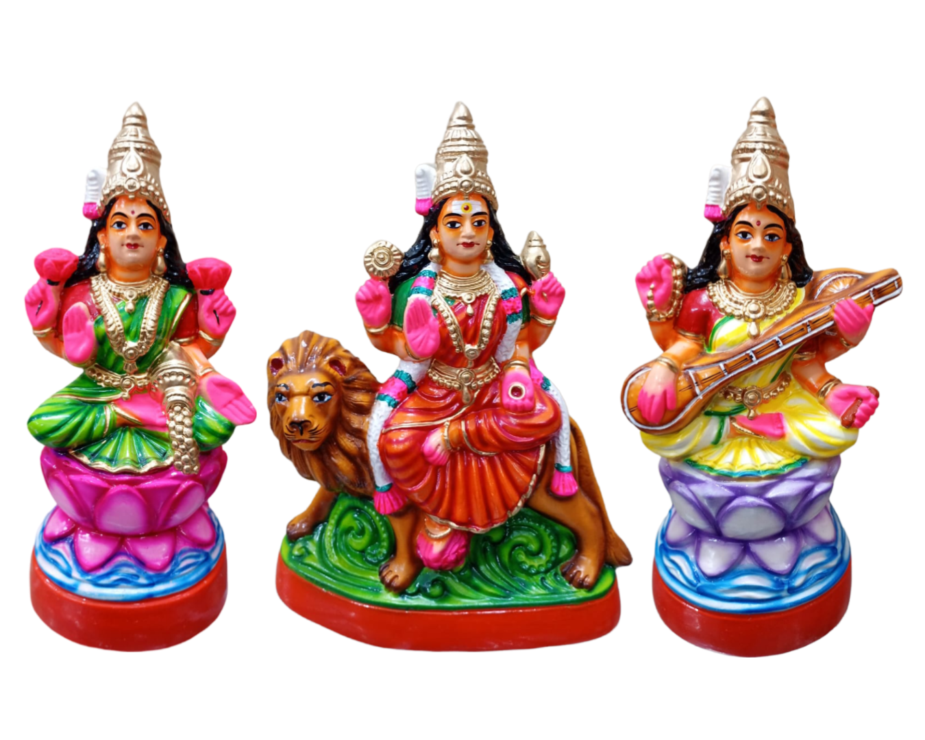 Lakshmi-Durga-Saraswati Set(3 items)