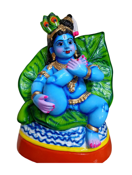 Krishna in Leaf (Aalilai Krishna)