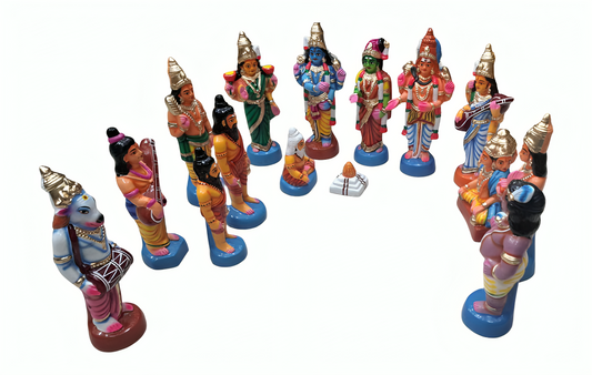mk, navarathri golu dolls