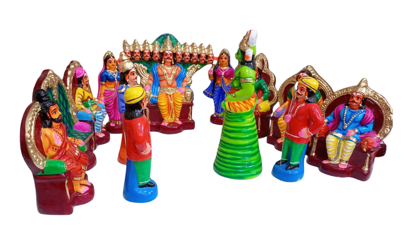 Ravana Darbar Set(13 pieces)